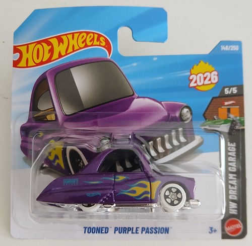 Hot wheels tooned purple - hot,