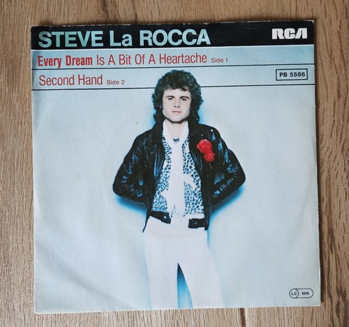 Vinyl single steve la rocca - steve,