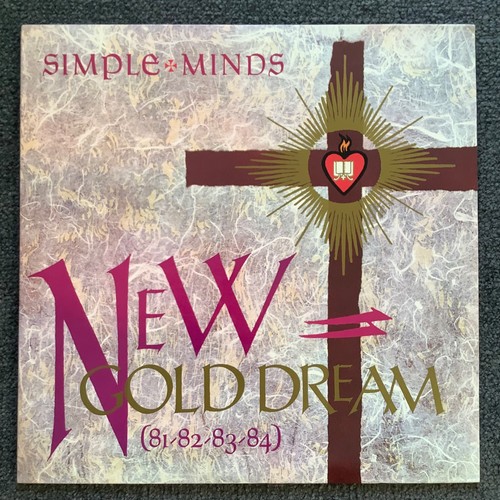 Color vinyl simple minds - 12",