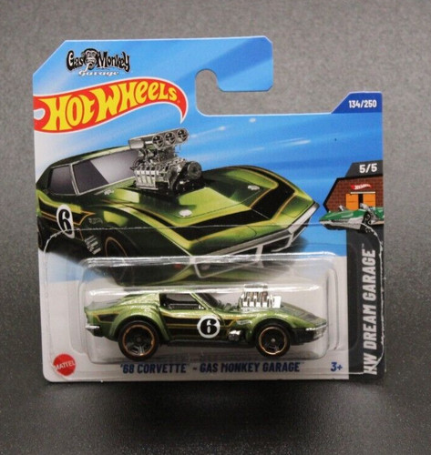 Hot wheels corvette gas - hot, 68