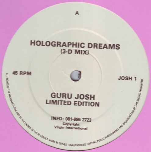 Guru josh holographic dreams - josh,